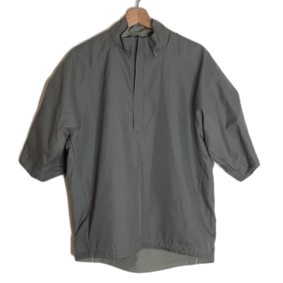 Zero Restriction tour series Golf Reversible Gray Jacket Quarter Zip Sz Small - Picture 1 of 13